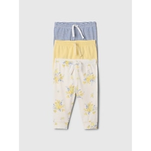 Baby First Favorites Organic Cotton Pull-On Pants (3-Pack) | Gap