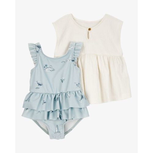 Baby 2-Piece Swimsuit & Cover-Up Set - Carter's | Carter's