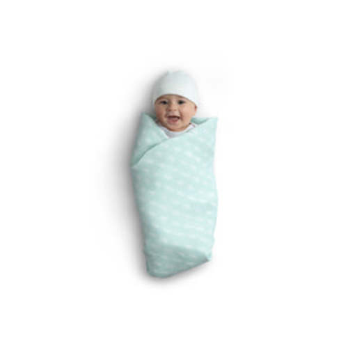 100% Cotton Muslin Baby Receiving Blankets - 2 Pack