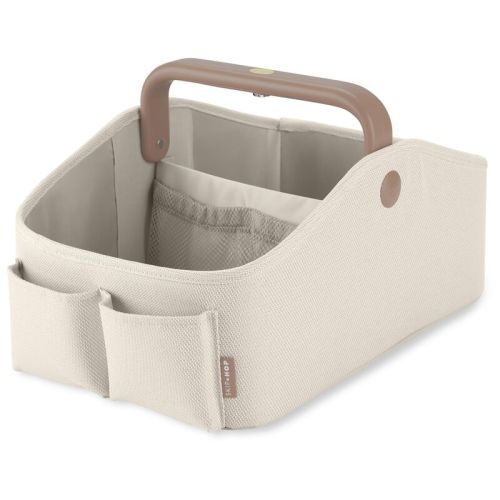 Oat Nursery Style Light-Up Diaper Caddy - Oat | skiphop.com