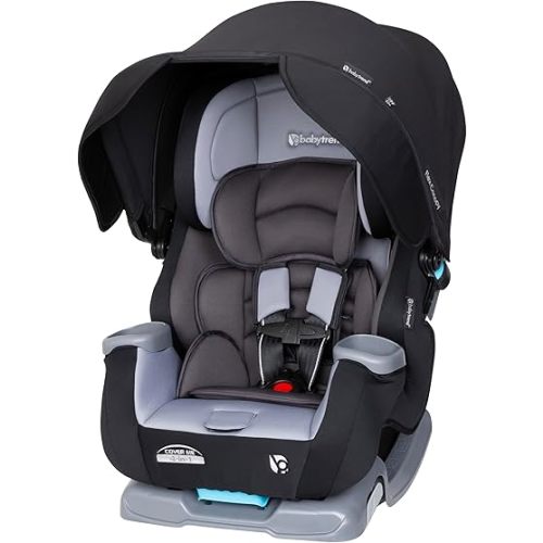 Baby Trend Cover Me™ - Asiento convertible 4 en 1 para automóvil, color luna oscura