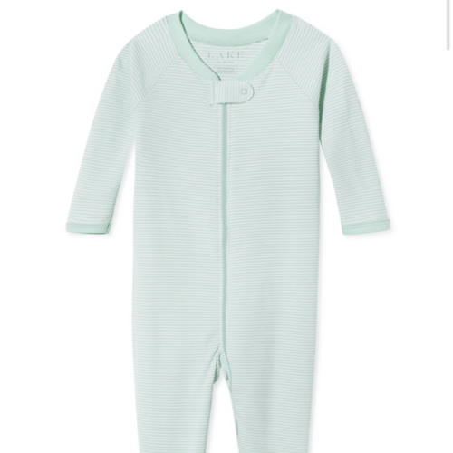 LAKE | Baby | Pima Cotton Pajamas | Hydrangea Baby Sleeper