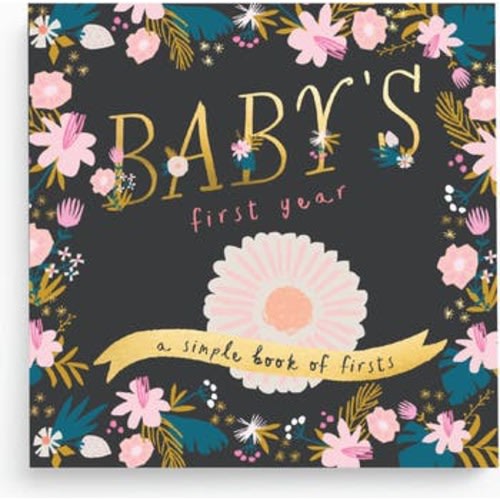 Special Edition: Golden Blossom Baby's First Year Memory Book