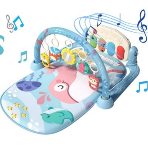 WYAJU Baby Activity Gym with Music & Light for Babies Newborns and Toddlers, 0-3-6-12 Months