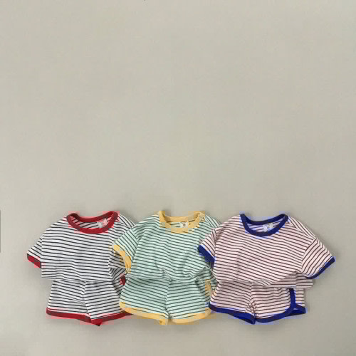Toddler 2-Piece Striped Lovely Set