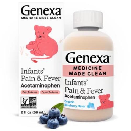 Infants' Pain & Fever Pain Reliever – Fever Reducer
| Genexa