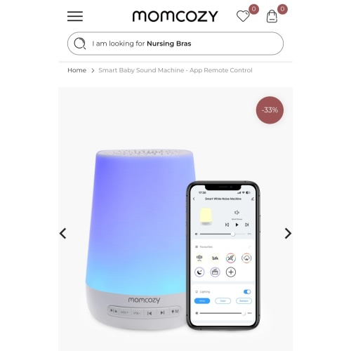 Smart Baby Sound Machine - App Remote Control