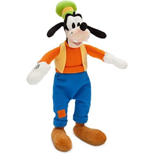 Disney Goofy Plush - Mini Bean Bag - 10 Inches, Mickey and Friends, Cuddly Character with Embroidered Patch on Trousers, Includes Top Hat - Suitable for Ages 0+