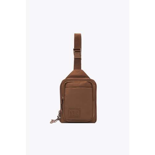 BÉIS 'The Sport Sling' in Maple - Brown Crossbody Athletic Gym Bag & Belt Bag