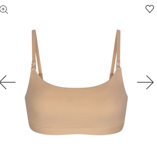 FITS EVERYBODY MATERNITY NURSING SCOOP BRALETTE | CLAY