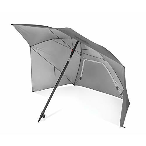 Sport-Brella Ultra SPF 50+ Angled Shade Canopy Umbrella for Optimum Sight Lines at Sports Events