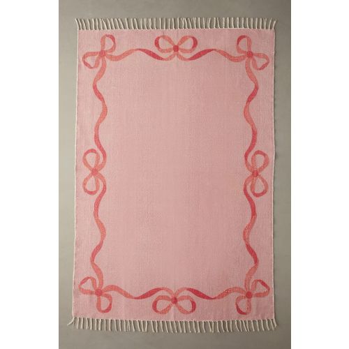Lacey Bows Brushed Rug