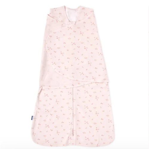 Pink Floral Cotton Swaddle Newborn | HALO