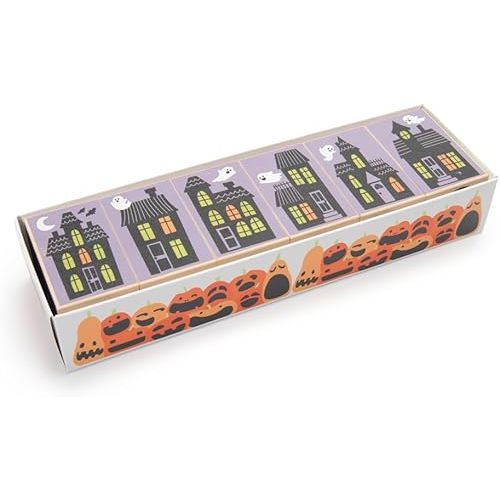 Uncle Goose Environments, Halloween Blocks - Made in The USA