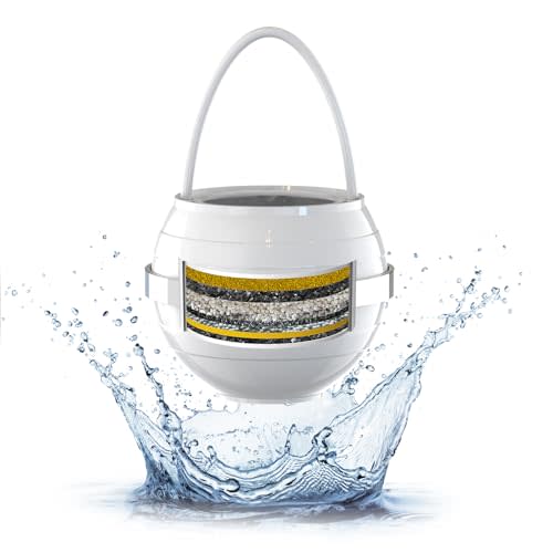 Bath Water Filter for Tub Faucet with Overflow,2,500 Gallons of Filtration,Remove contaminants,Chlorineand Fluoride,Hard Water Softener,Enhances the Health of Skin,Hair,Nails(Premium Version)