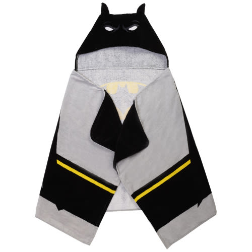 Batman Superhero Toddler's Cotton Hooded Bath Towel for Kids