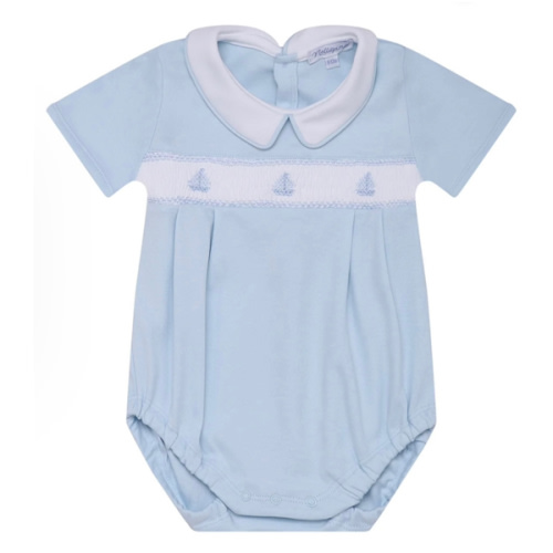Sailboat Smocked Bubble