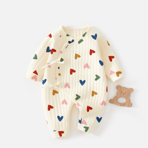 Baby Newborn Colorful Heart Romper