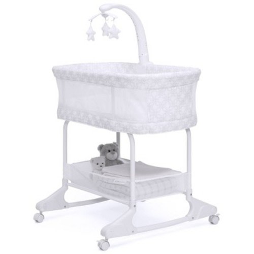 Delta Children SleepCool Rocking Bassinet with Airflow Mesh, Color: Fresco - Out of Stock