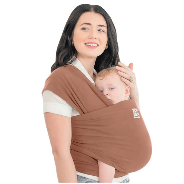 Amazon.com: KeaBabies Baby Wrap Carrier, All in 1 Original Baby Carrier (Terracotta) | Newborn to Toddler Sling, Easy to Wear, Hands Free Bonding, Lightweight, Breathable Infant Wraps
