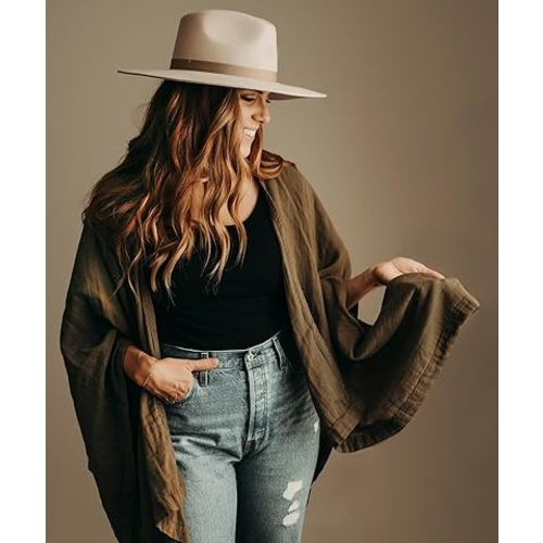 Indi by Kishu Baby GOTS Organic Muslin Nursing Cover Up for Breastfeeding, Breathable Shawl, Scarf, Privacy Nursing Cover for Breastfeeding Moms (Dark Olive)