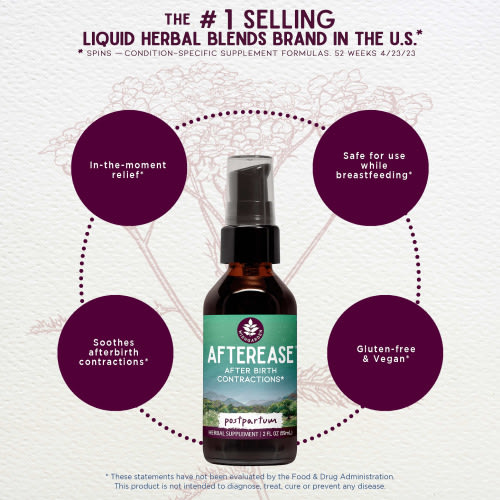 AfterEase: Best Postpartum Herbs For Uterine Cramping Relief