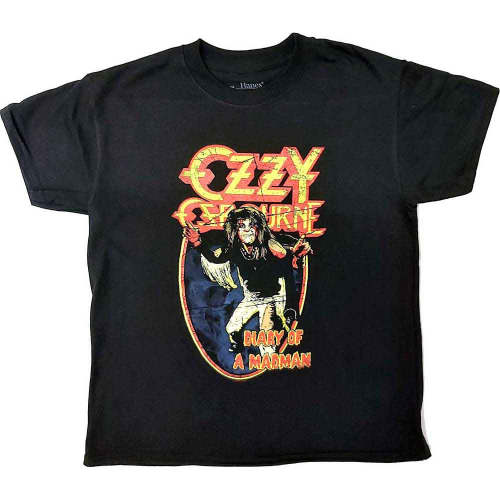 OZZY OSBOURNE KIDS T-SHIRT: VINTAGE DIARY OF A MADMAN