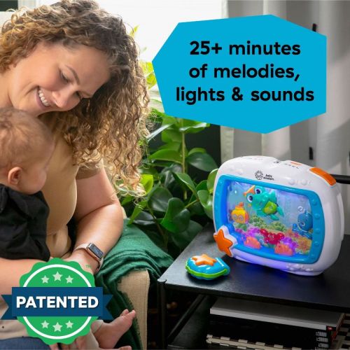 Baby Einstein Sea Dreams Soother Musical Crib Toy and Sound Machine - Blue