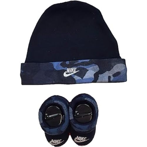 Nike Baby Hat and Booties 2-Piece Set
