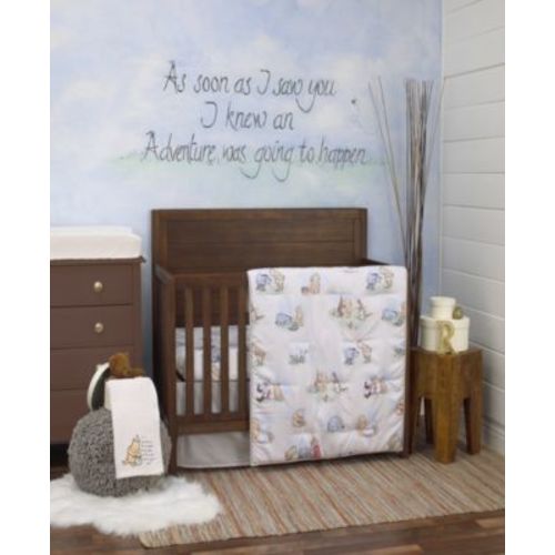 Classic Winnie the Pooh Storybook 6-Piece Crib Bedding Set
