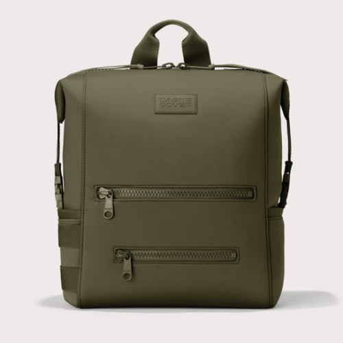 Indi Diaper Backpack in Dark Moss, Large