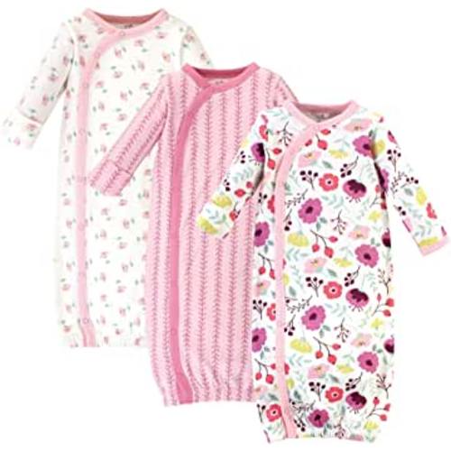 Unisex Baby Organic Cotton Kimono Gowns