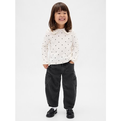 Baby & Toddler Bow Horseshoe Jeans