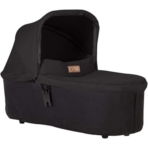 Mountain Buggy Carrycot Plus with 3 Seat Modes for 2015 Urban Jungle, Plus One, and Terrain, Black
