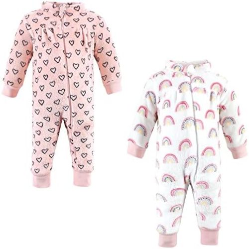 Hudson Baby baby-girls Plush Jumpsuits