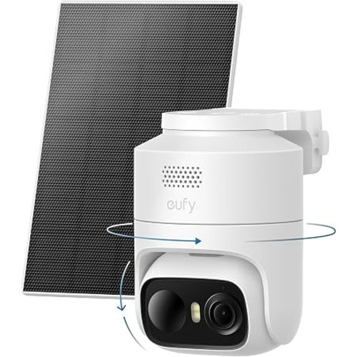 eufy Security eufyCam C37, Solar Cameras Wireless Outdoor,2K Resolution