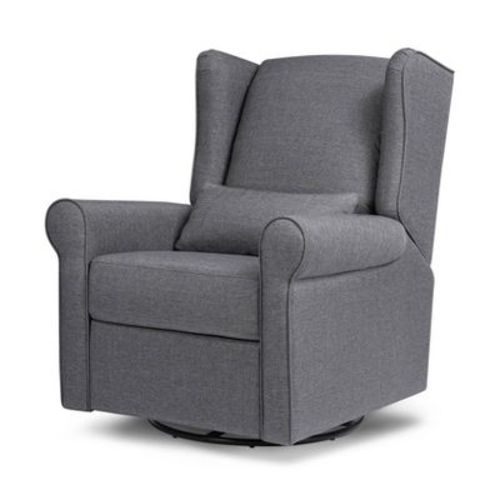 DaVinci Hayden Recliner and Swivel Glider - Shadow Gray