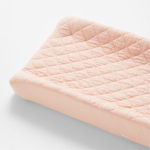 Supersoft Pampas Ivory Organic Cotton Gauze Baby Changing Pad Cover