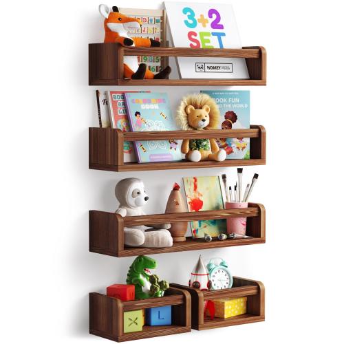 Floating Bookshelves Nursery Organization, Bathroom Wooden shelf, Kitchen Shelves Office Organizer, Floating Shelves To Display Items