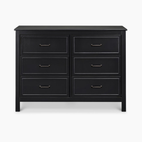 DaVinci Charlie 6-Drawer Double Dresser - Ebony