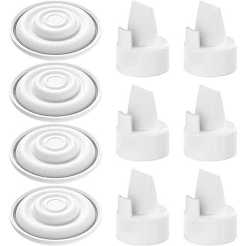 Pump Replacement Parts Compatible with Spectra S1/S2/9 Plus, 6PCS Duckbill Valves (Not Original Spectra Accessories)