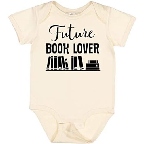 inktastic Book Lover Future Reader Childs Baby Bodysuit