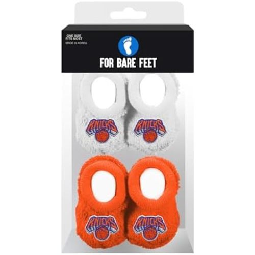 FBF - Officially Licensed NBA Infant Bootie Socks 0-12 Months - 2 Pack