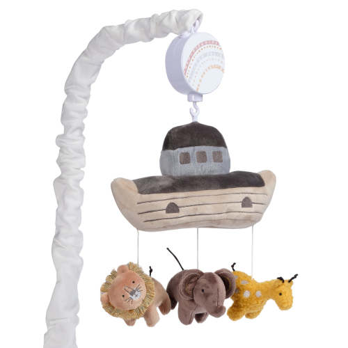 Baby Noah Ark with Animals Musical Baby Crib Mobile Soother Toy – Lambs & Ivy