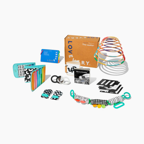 Lovevery The Looker Play Kit with Bonus Book 'We're Awake'