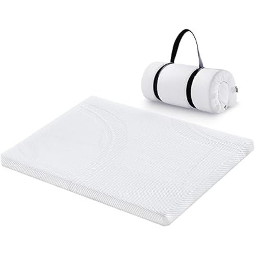 Pack N Play Mattresses (38"x26"x1.5"), High-Density Breathable Foam, Dual-Sided Use, Removable and Machine Washable Cover, Portable Pack and Play Mattress for Travel