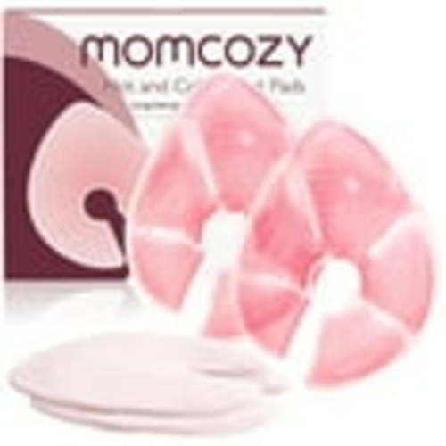 Momcozy Breast Therapy Packs, Hot and Cold Breast Pads with 2 Soft Covers, Breastfeeding Essentials, 1 Pair