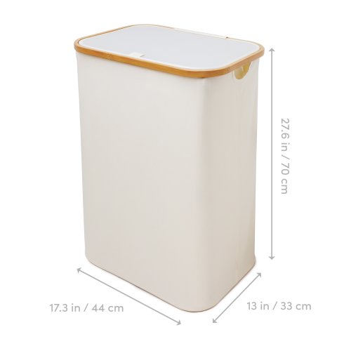Qualiazero 87L Single Hamper with Removable Bag