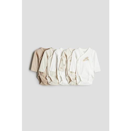 5-PACK WRAPOVER BODYSUITS