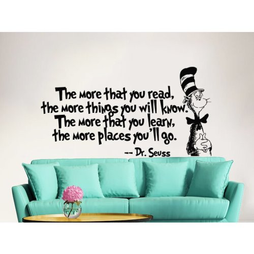 Text & Numbers Non-Wall Damaging Wall Decal